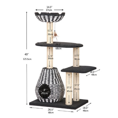 Catry 4 Level Multifunctional Cat Tree