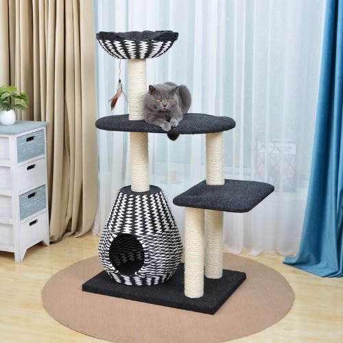 Taro Waje Fabric Bar Stool