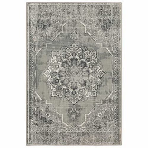 Mohawk Home Milica Marble Woven Area Rug - 10ft X 13ft - Grey