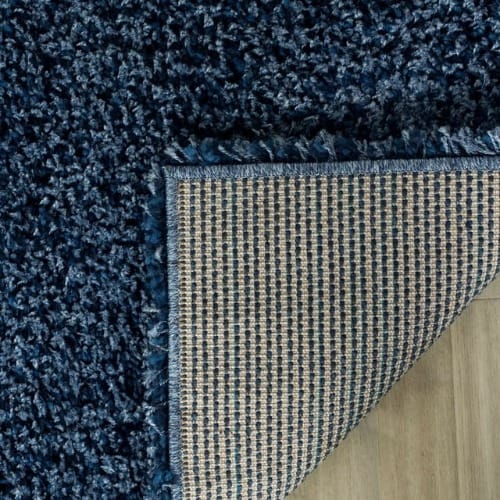 Safavieh California Solid Plush Shag Area Rug - 8ft X 10ft - Navy