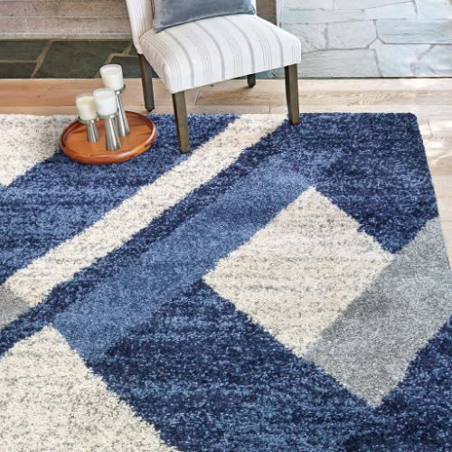 Kasuwar Gertmenian Thomasville Allure Shag Rug - Carrara Light Grey - 7ft X 10ft 