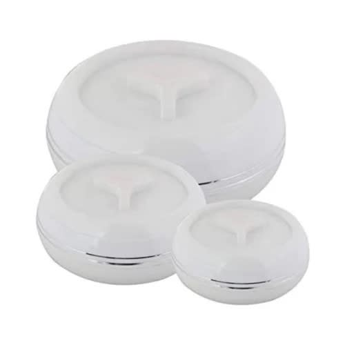 Jaypee Stainless Steel Palazio Thermal Insulated 3-pc Casserole Set