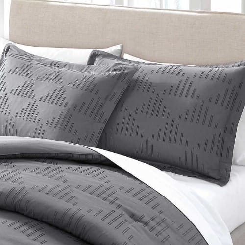 Scott Living Cotton Clipped Jacquard Comforter Set - Queen Comforter - 3-piece. Home Office Garden | HOG-HomeOfficeGarden | online marketplace