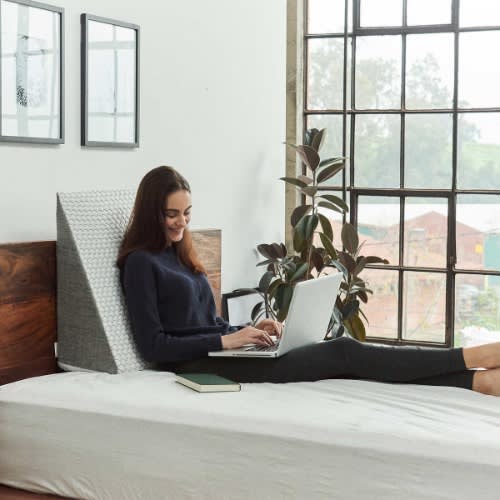 Brentwood Home 10" Whitney Wedge Bed Pillow - Cooling Gel Memory Foam. Home Office Garden | HOG-HomeOfficeGarden | online marketplace