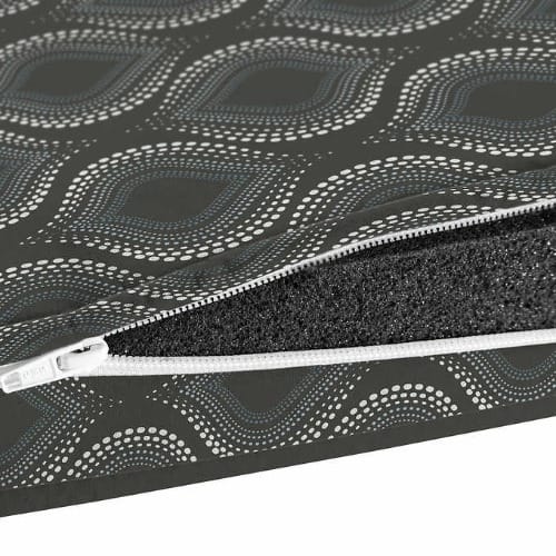 Purelux 2 in 1 Mosaic Memory Foam Comfort Rollout Lounger