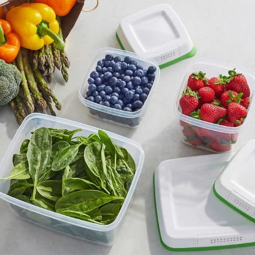 Rubbermaid Freshworks Produce Storage Set - 8pcs. Home Office Garden | HOG-HomeOfficeGarden | online marketplace