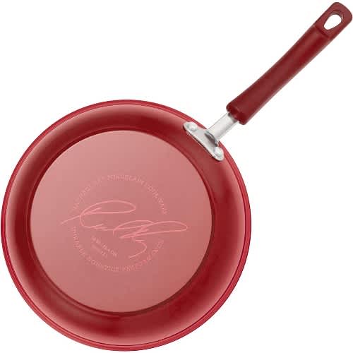 Rachael Ray Hard Enamel Nonstick Cookware Tukwane Da kwanon rufi - Pieces 14