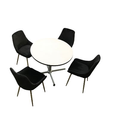Virco Modern Dining Table And Chairs - Set For 4 Chairs & 1 Table. Home Office Garden | HOG-HomeOfficeGarden | online marketplace
