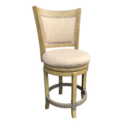 Boraam Melrose 24in High Back Swivel Wood Bar Stool. Home Office Garden | HOG-HomeOfficeGarden | online marketplace