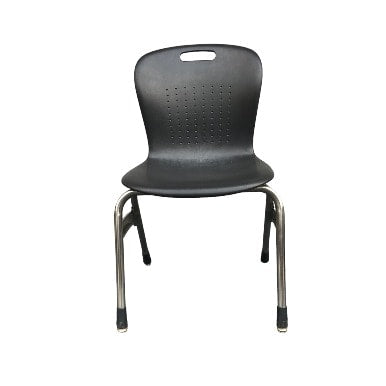 Virco Sage Series Stack Sturdy Chair - Black. Home Office Garden | HOG-HomeOfficeGarden | online marketplace