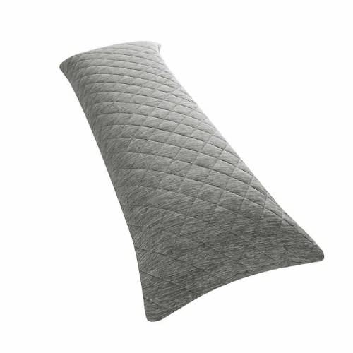 Quilted Cooling Body Pillow - 20" X 54" - Grey. Home Office Garden | HOG-HomeOfficeGarden | online marketplace