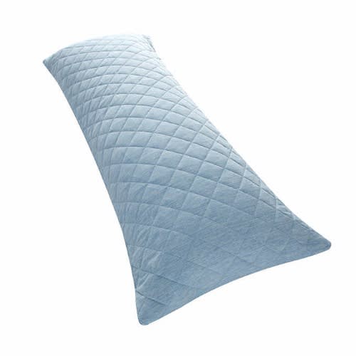 Quilted Cooling Body Pillow - 20 X 54in - Blue. Home Office Garden | HOG-HomeOfficeGarden | online marketplace