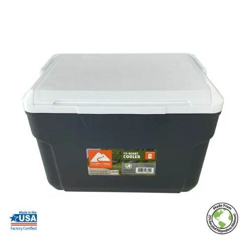 Ozark Trail Hard Side Cooler - 14-can Capacity - 10 Qt - Gray. Home Office Garden | HOG-HomeOfficeGarden | online marketplace