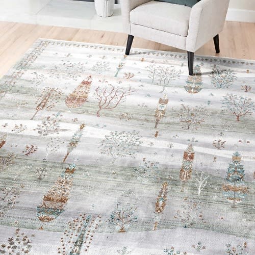 Empire Rug Collection Tree Of Life Area Rug - 9ft. 8 In. X 12ft. 6 In. Home Office Garden | HOG-HomeOfficeGarden | online marketplace