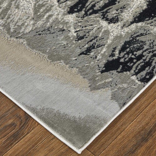 Feizy Jewel Area Rug Collection - Silver/Gray Mountains Rug - 2 Ft. 10 In. X 7 Ft. 10 In. Home Office Garden | HOG-HomeOfficeGarden | online marketplace