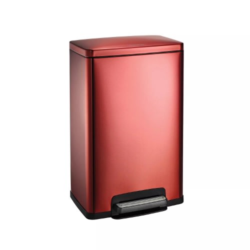 Tramontina Step Trash Can - Red - 49.2ltr. Home Office Garden | HOG-HomeOfficeGarden | online marketplace