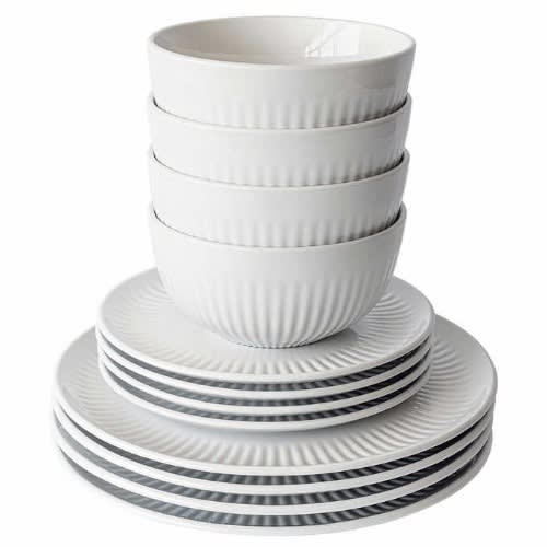 Over&back 12-piece Porcelain Dinnerware Set. Home Office Garden | HOG-HomeOfficeGarden | online marketplace