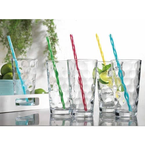 Home Essentials & Beyond Drinking Glasses [set Of 10] Highball Glass Cups