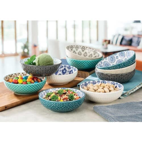 Signature Housewares - 10 Pcs Stoneware Bowls. Home Office Garden | HOG-HomeOfficeGarden | online marketplace