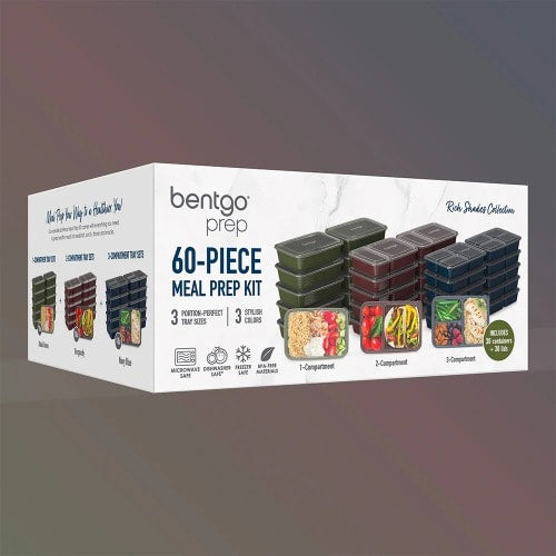 Bentgo Meal Prep Kit 60-piece. Home Office Garden | HOG-HomeOfficeGarden | online marketplace