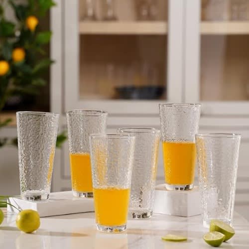 Precious Home Highball Glasses - 16oz - Set Of 10. Home Office Garden | HOG-HomeOfficeGarden | online marketplace