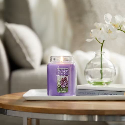 Yankee Candle Lilac Blossoms - 22 Oz. Home Office Garden | HOG-HomeOfficeGarden | online marketplace