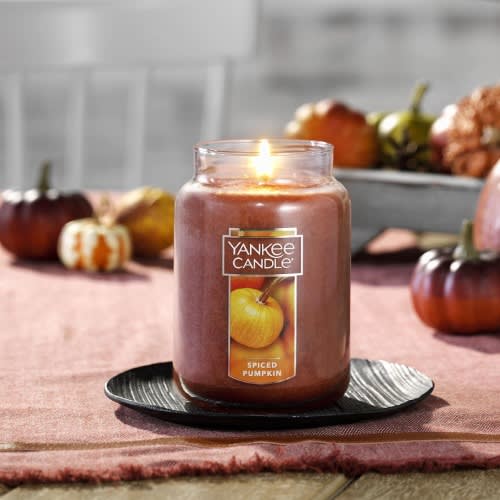 Yiankee Candle Spiced Pumpkin - 22 Oz Original. Home Office Garden | HOG-HomeOfficeGarden | online marketplace