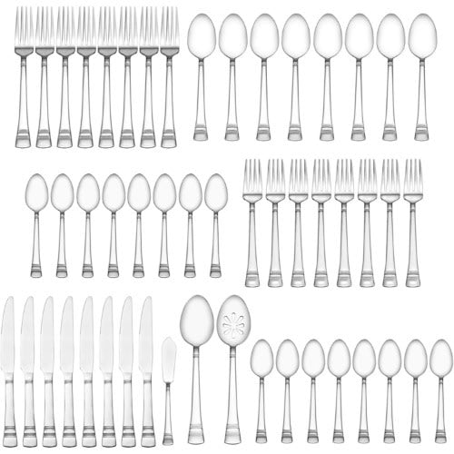 International Silver Kensington - Stainless Steel Flatware Set - Service For 8 - 51-Piece