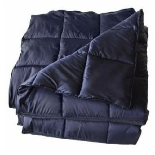 Eddie Bauer Packable Throw Blanket - Navy Blue. Home Office Garden | HOG-HomeOfficeGarden | online marketplace