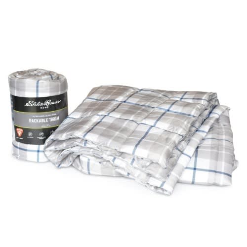 Eddie Bauer - Down Alternative Packable Throw Blanket - Patterned. Home Office Garden | HOG-HomeOfficeGarden | online marketplace