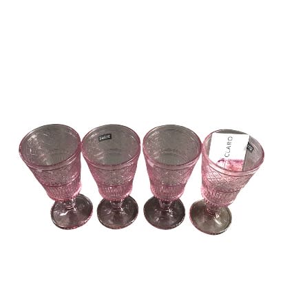 Godinger Claro Set Of 4 Wine Goblets - 9oz