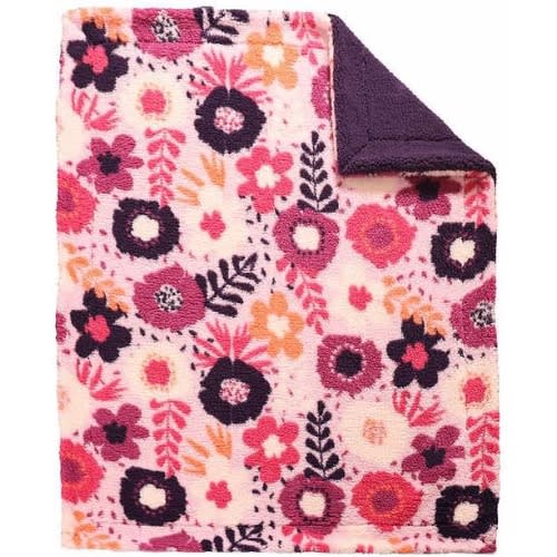 Life Comfort Sherpa Fleece Kid's Blanket - Pink And Purple. Home Office Garden | HOG-HomeOfficeGarden | online marketplace