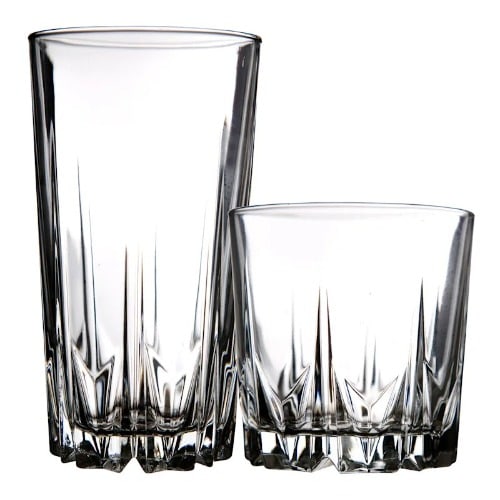 Diamante Glassware Set - 414ml & 354ml - 16 Pcs. Home Office Garden | HOG-HomeOfficeGarden | online marketplace