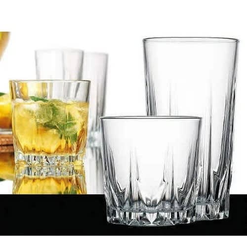 Diamante Glassware Set - 414ml & 354ml - 16 Pcs. Home Office Garden | HOG-HomeOfficeGarden | online marketplace