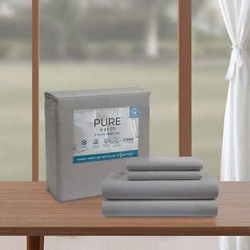 Pure Earth Tencel Blend - King Sheet Set - 4-piece. Home Office Garden | HOG-HomeOfficeGarden | online marketplace