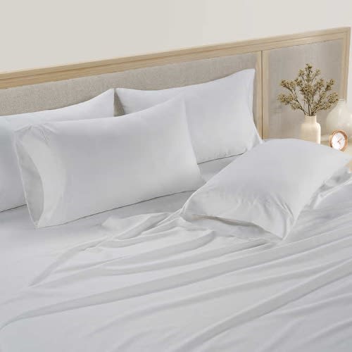 Hotel Signature Cotton Queen Sheet Set - 6-piece. Home Office Garden | HOG-HomeOfficeGarden | online marketplace