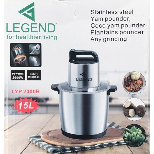 Legend 15 L Yam Pounder - 2000W. Home Office Garden | HOG-HomeOfficeGarden | online marketplace