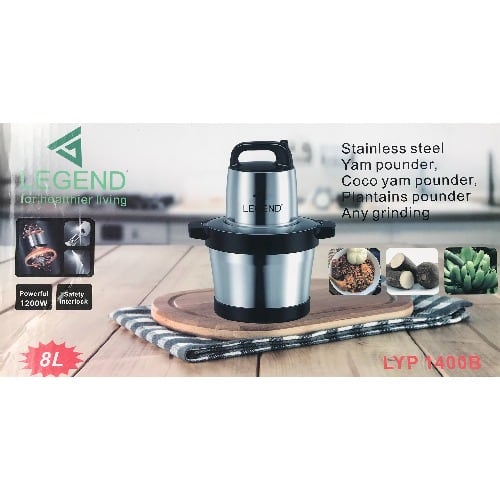 Legend 8 Litres Yam Pounder - 1200W. Home Office Garden | HOG-HomeOfficeGarden | online marketplace