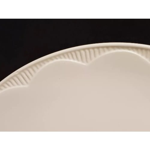 Ceramic Egg Platter Set - 3pc - White