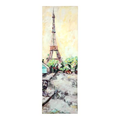 Paris Wall Art Decor - 3 Set - Decorative Eiffel Tower Canvas Painting. Home Office Garden | HOG-HomeOfficeGarden | online marketplace