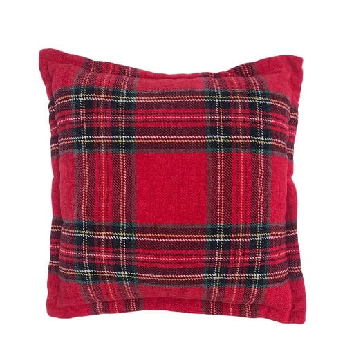 Brentwood Decorative Holiday Plaid Throw Pillow - 18''X 18''. Home Office Garden | HOG-HomeOfficeGarden | online marketplace