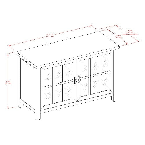 Better Homes & Gardens Oxford Square TV Stand Media & Accent Cabinet 55''. Home Office Garden | HOG-HomeOfficeGarden | online marketplace