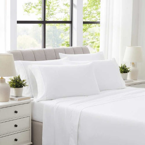 Hotel Signature Antimicrobial 800 Thread Count Supima Cotton 6Pcs Sheet Set - Full