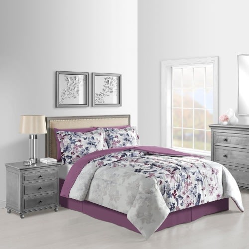 Lanwood Home Monica White/Multi 8Pc Comforter Set Created For Macy's. Home Office Garden | HOG-HomeOfficeGarden | online marketplace