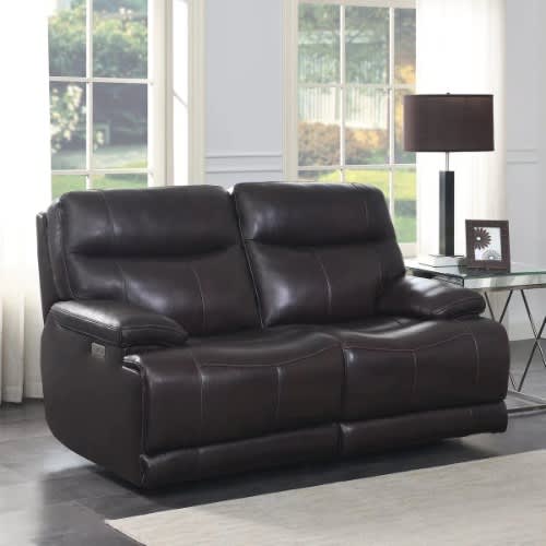 Ridgewin 5 Seater Leather Power Reclining Sofa