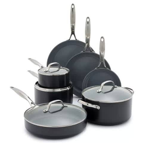 Greenpan Valencia Ceramic Cookware Set - 11 Piece