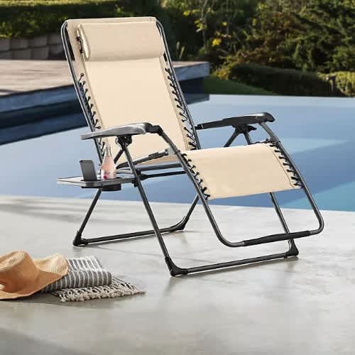 Members Mark Anti Gravity Reclining Chair - Beige