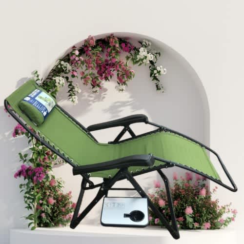 Members Mark Padded Anti-gravity Reclining Chair - Green