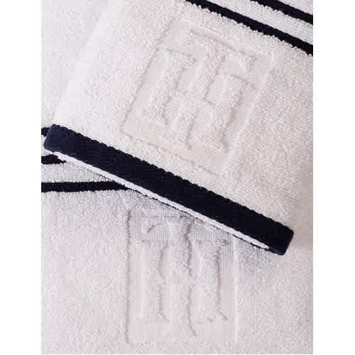 Tommy Hilfiger Modern American Stripe Cotton Bath Towel - 30" X 54"