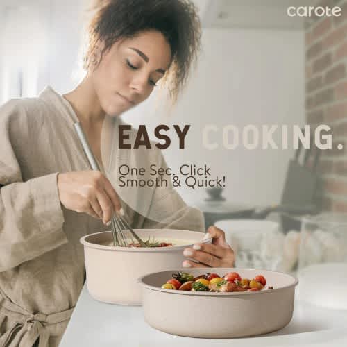 Carote 21pc Detachable Handle Cookware Set